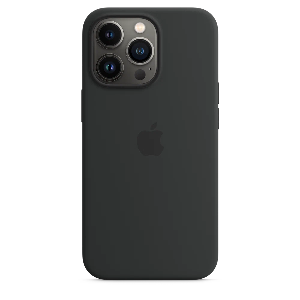 iPhone 13 Pro Silicone Case with MagSafe — Midnight