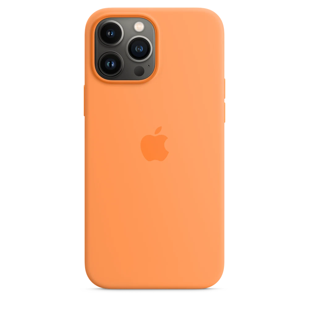 iPhone 13 Pro Max Silicone Case with MagSafe — Marigold