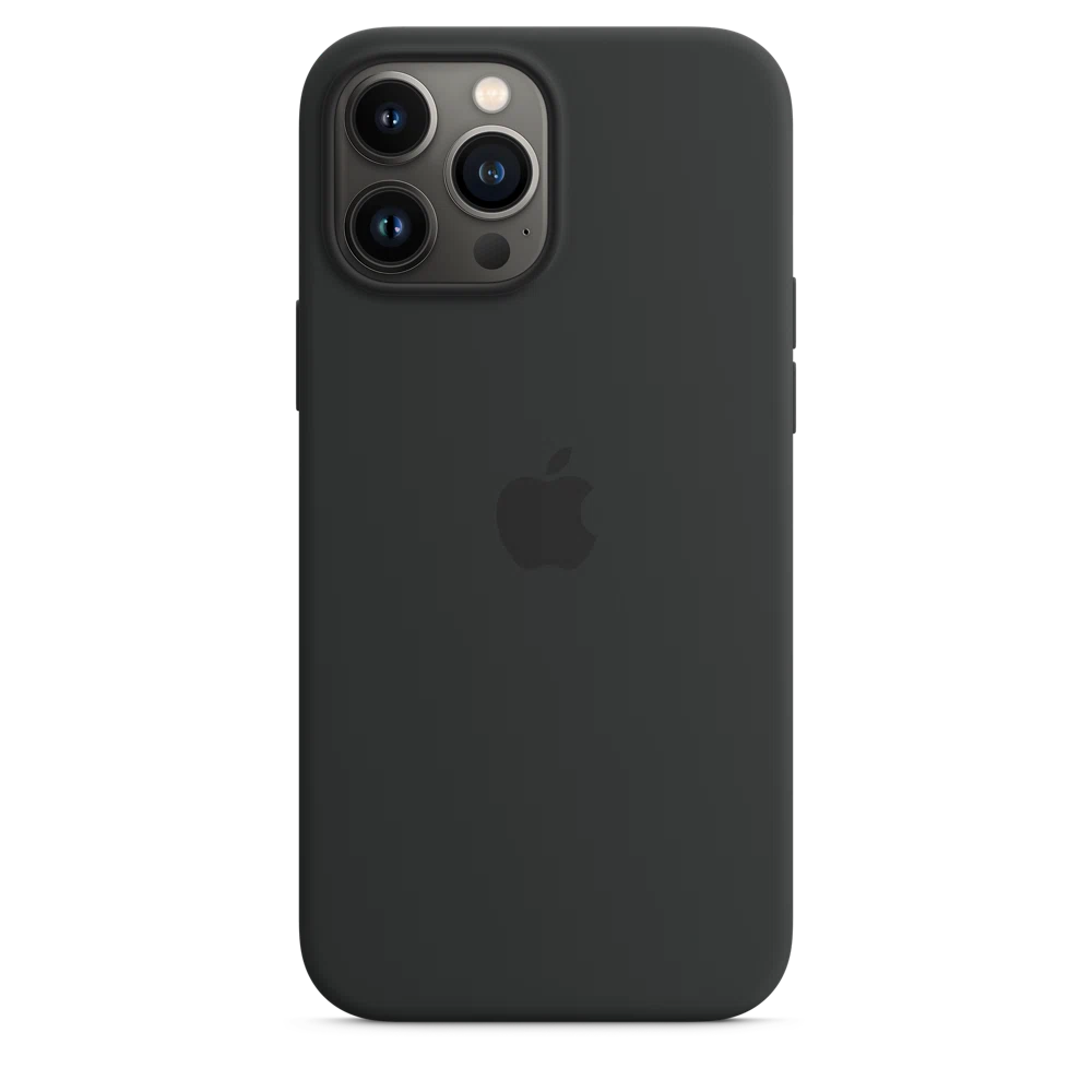 iPhone 13 Pro Max Silicone Case with MagSafe — Midnight
