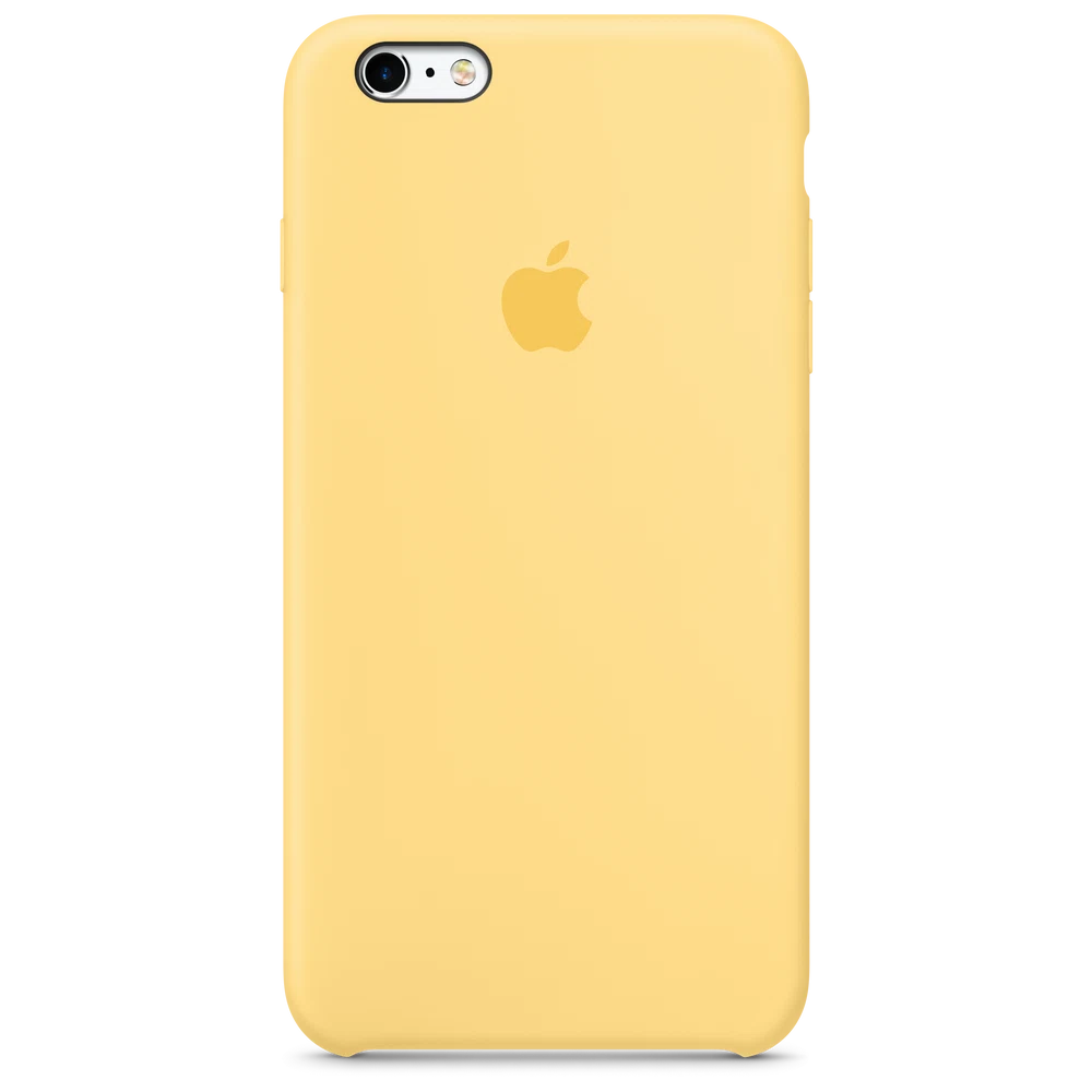 iPhone 6s Plus Silicone Case — Yellow