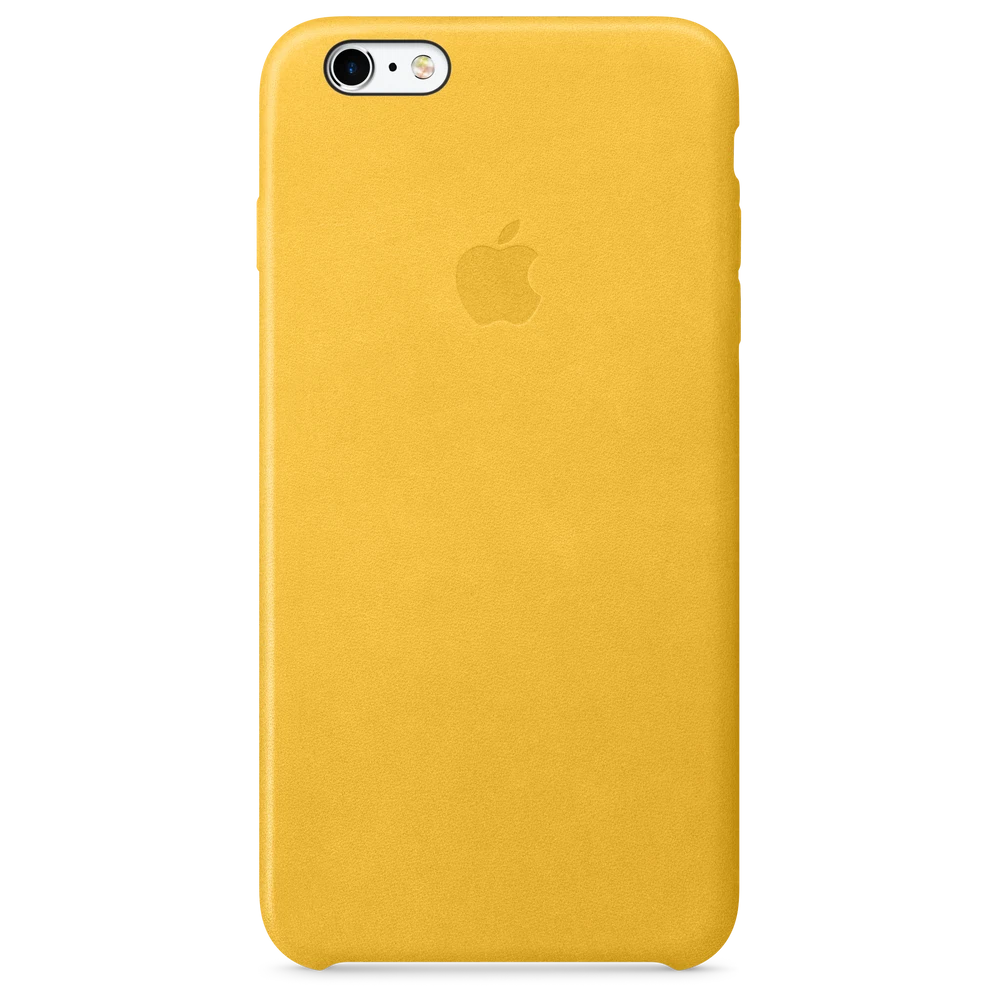 iPhone 6s Plus Leather Case — Marigold