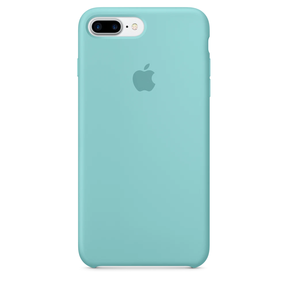 iPhone 7 Plus Silicone Case — Sea Blue