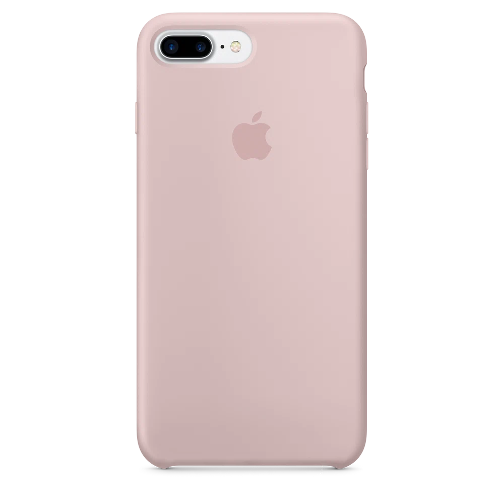 iPhone 7 Plus Silicone Case — Pink Sand