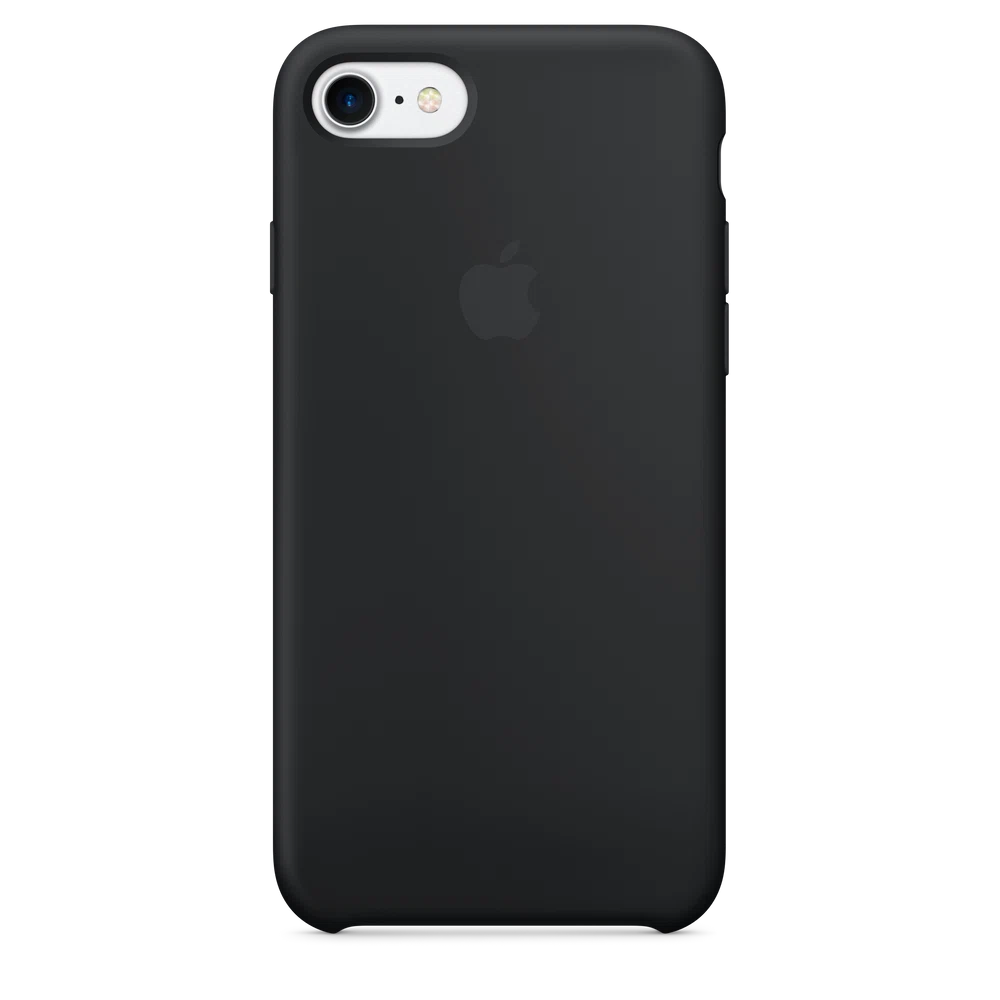 iPhone 7 Silicone Case — Black