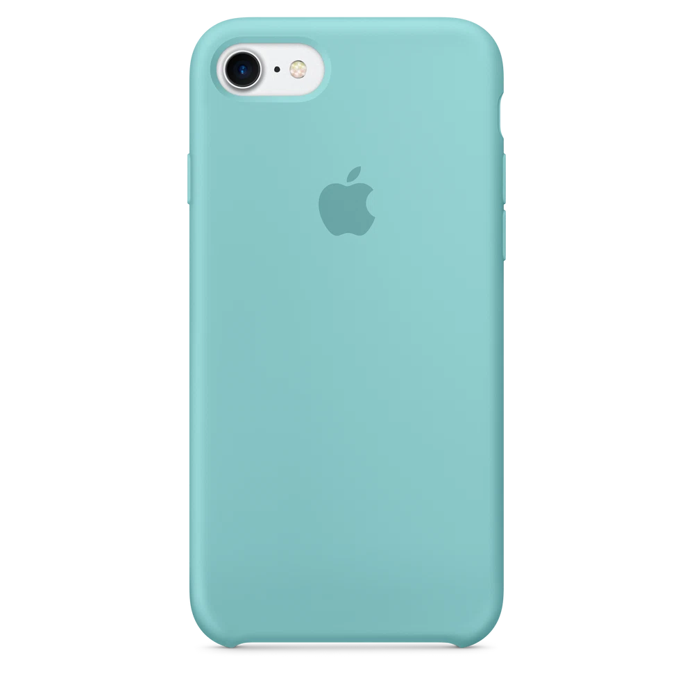 iPhone 7 Silicone Case — Sea Blue