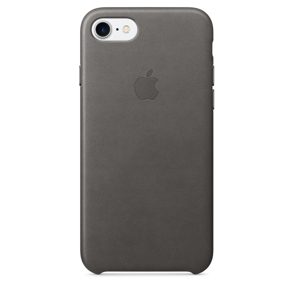iPhone 7 Leather Case — Storm Gray
