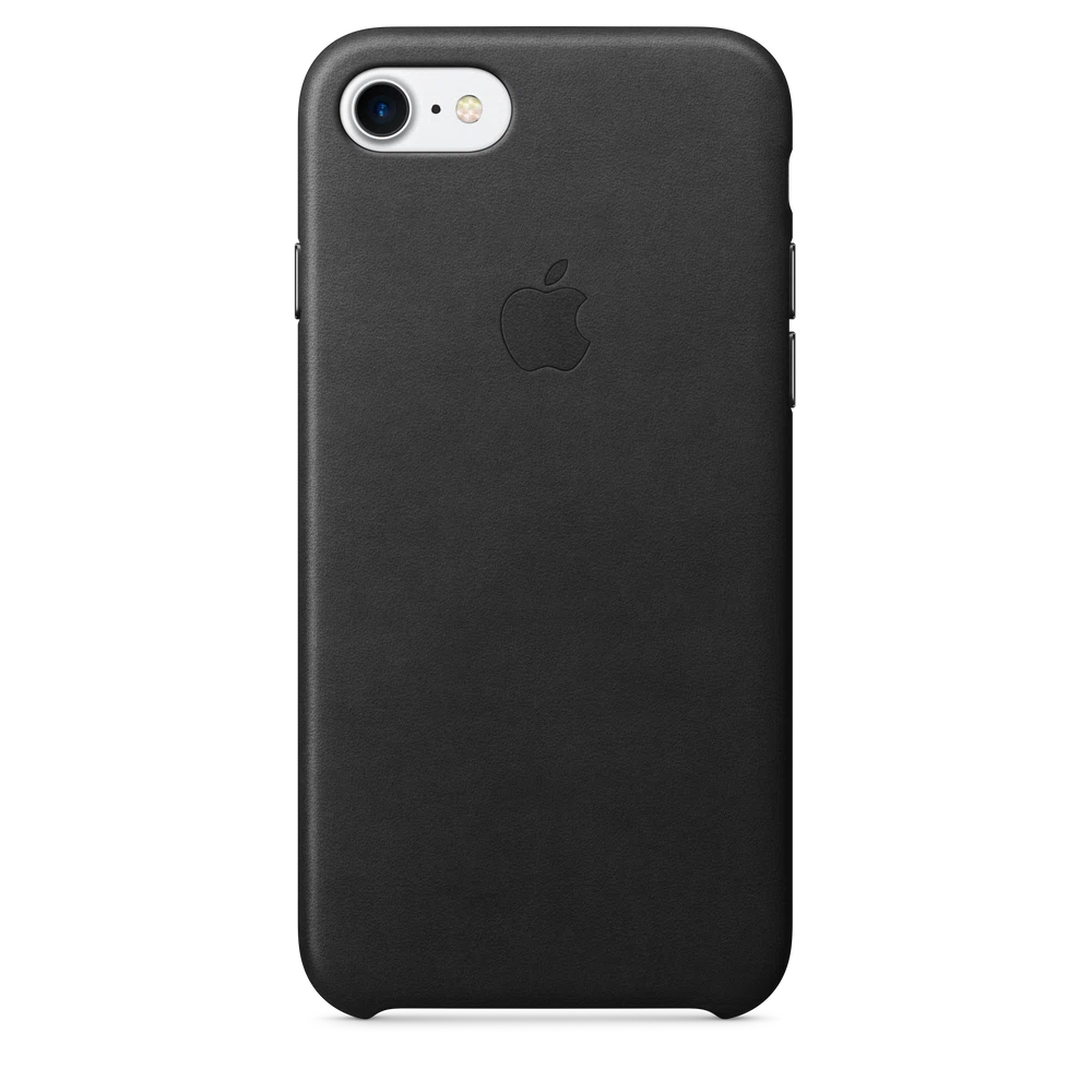 iPhone 7 Leather Case — Black