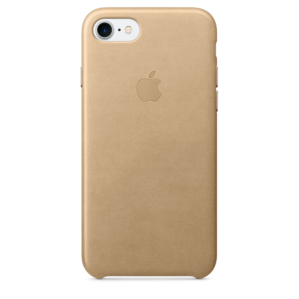 iPhone 7 Leather Case — Tan