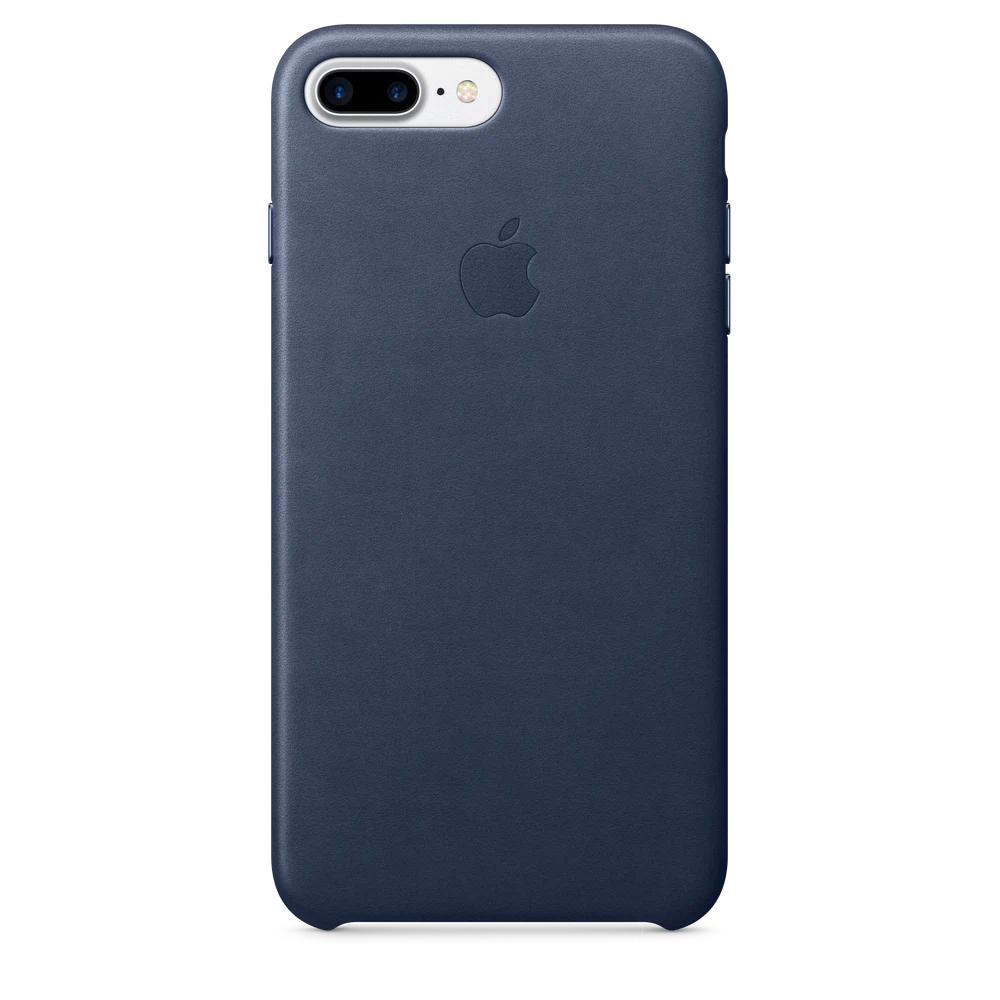 iPhone 7 Plus Leather Case — Midnight Blue
