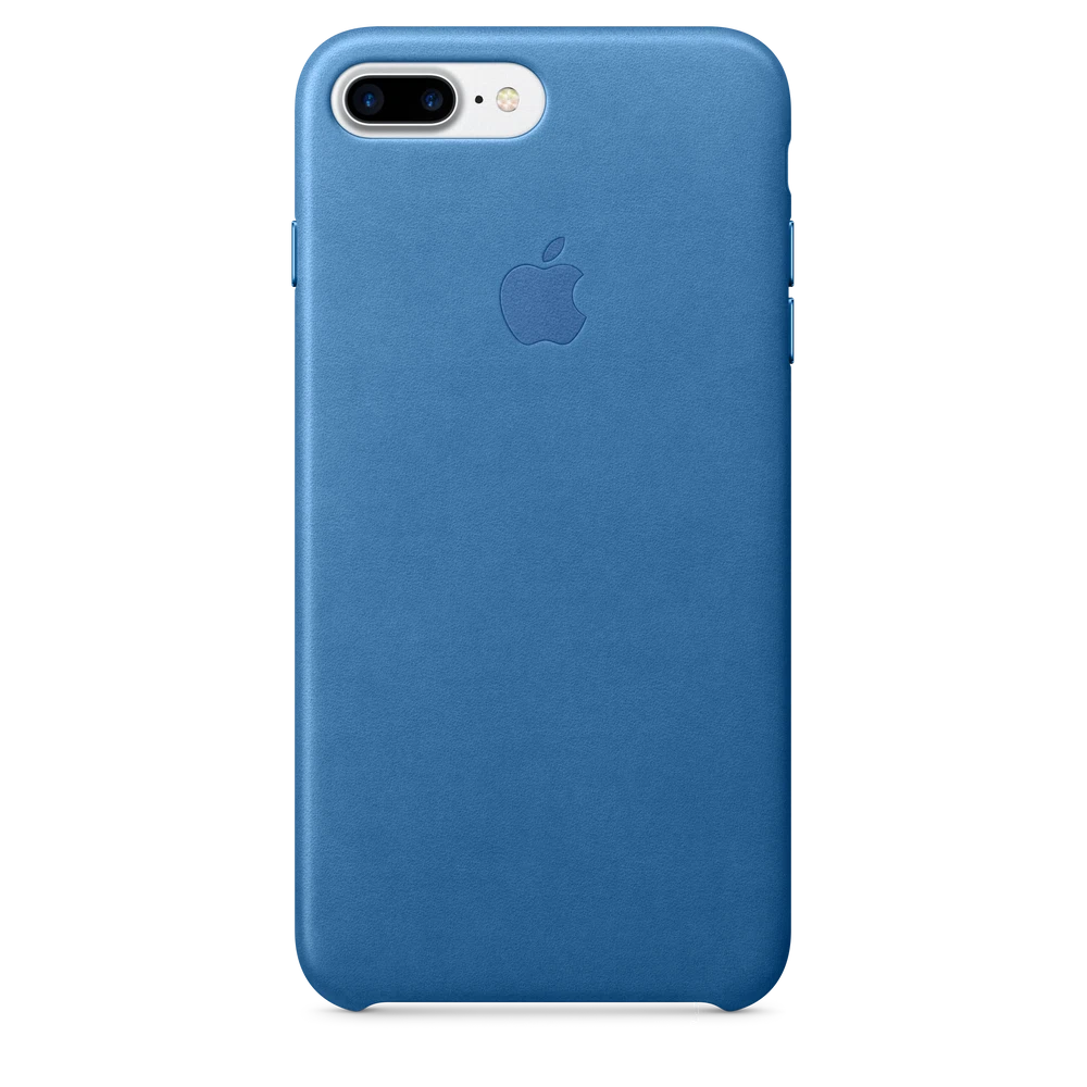 iPhone 7 Plus Leather Case — Sea Blue