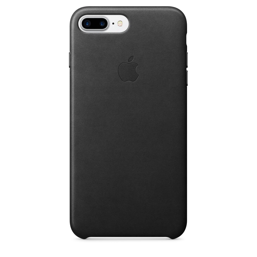 iPhone 7 Plus Leather Case — Black