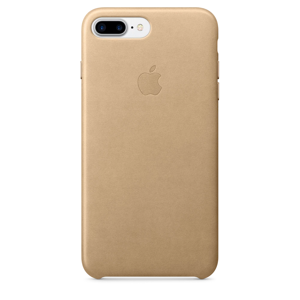iPhone 7 Plus Leather Case — Tan