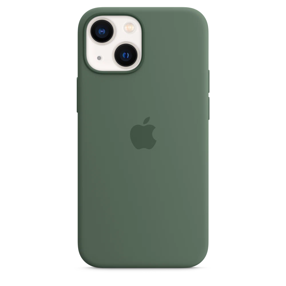 iPhone 13 mini Silicone Case with MagSafe — Eucalyptus