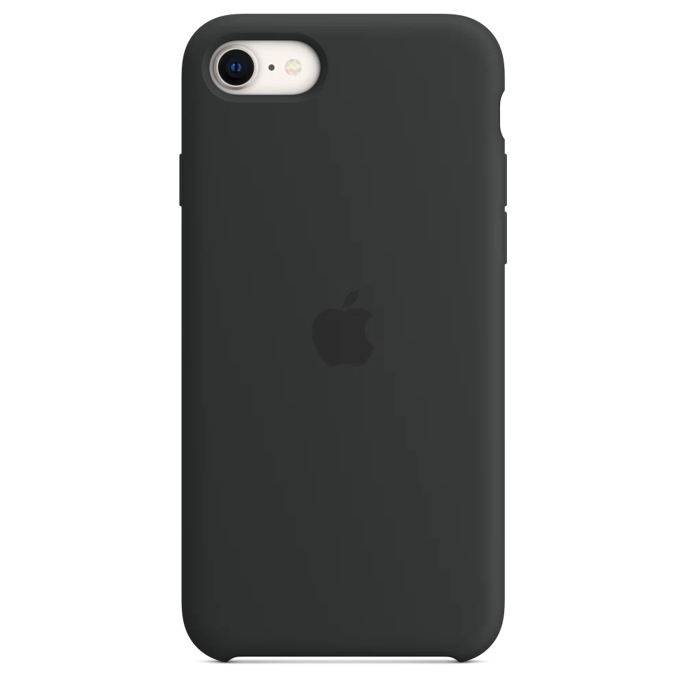 iPhone SE Silicone Case with MagSafe — Midnight