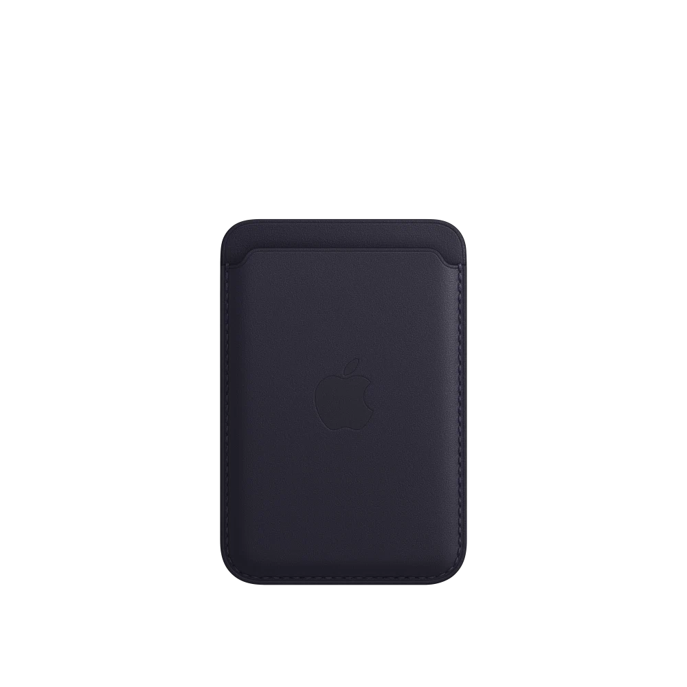 iPhone Leather Wallet with MagSafe — Ink