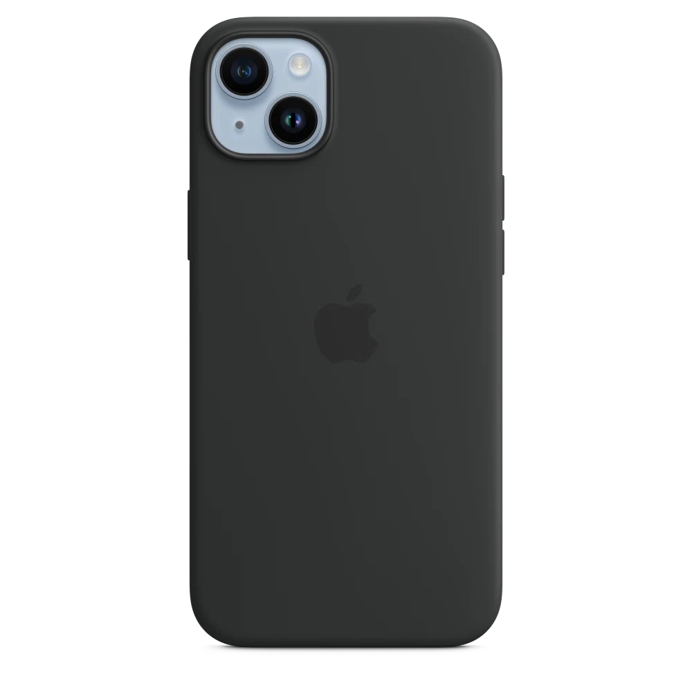 iPhone 14 Plus Silicone Case with MagSafe — Midnight