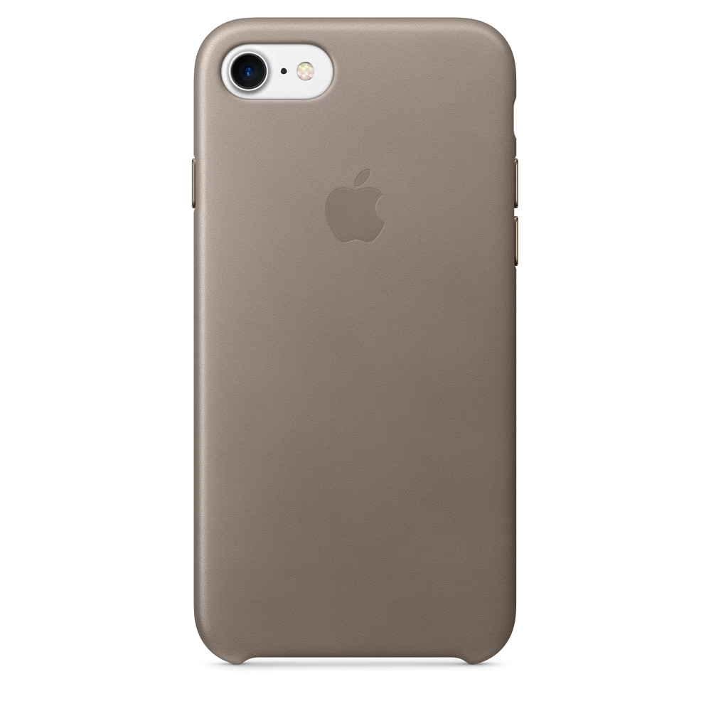 iPhone 7 Leather Case — Taupe