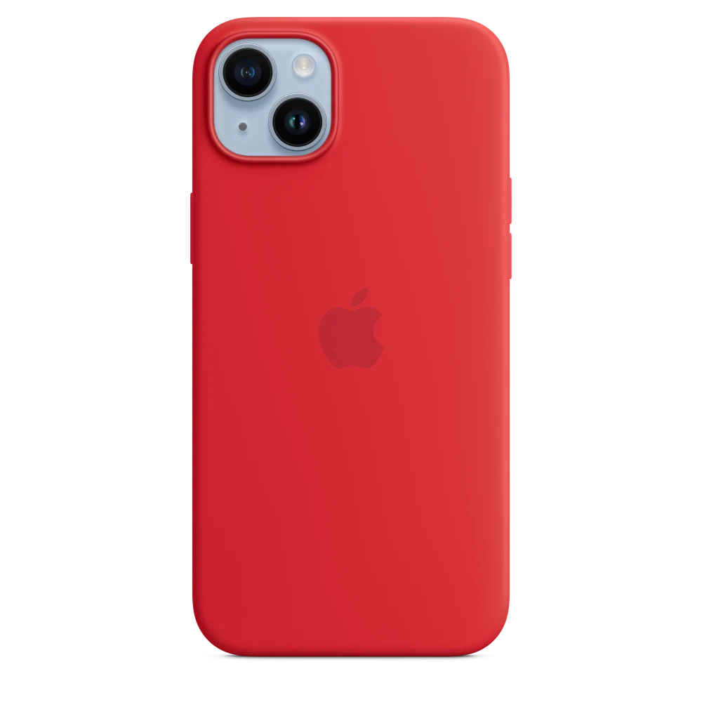 iPhone 14 Plus Silicone Case with MagSafe — PRODUCT(RED)