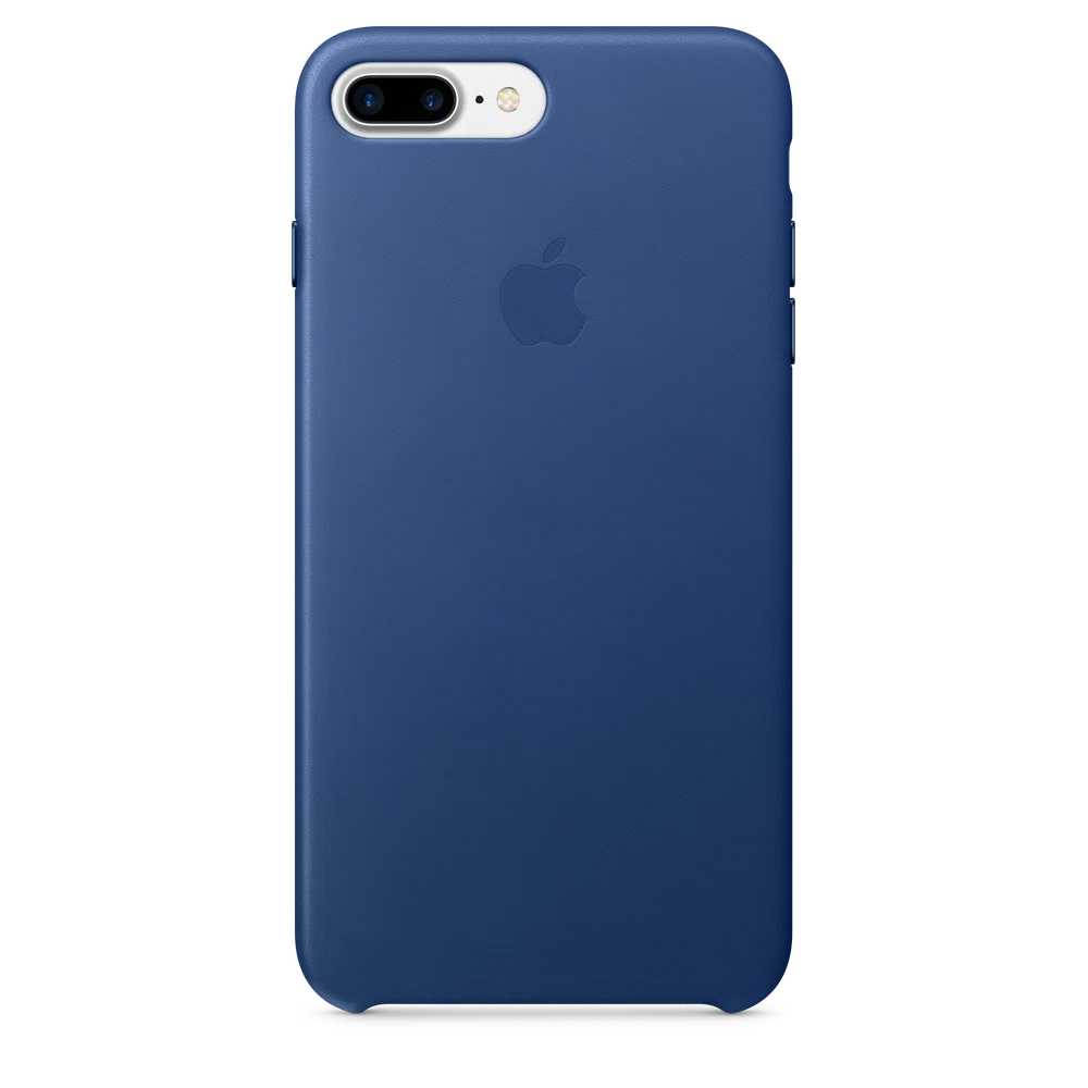 iPhone 7 Plus Leather Case — Sapphire