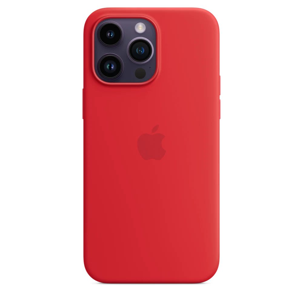 iPhone 14 Pro Max Silicone Case with MagSafe — PRODUCT(RED)