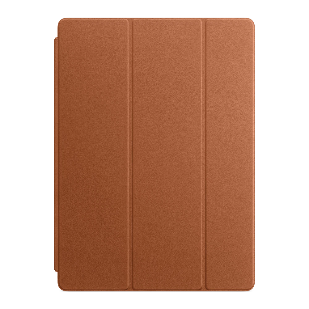 Leather Smart Cover for iPad Pro 12.9″ — Saddle Brown