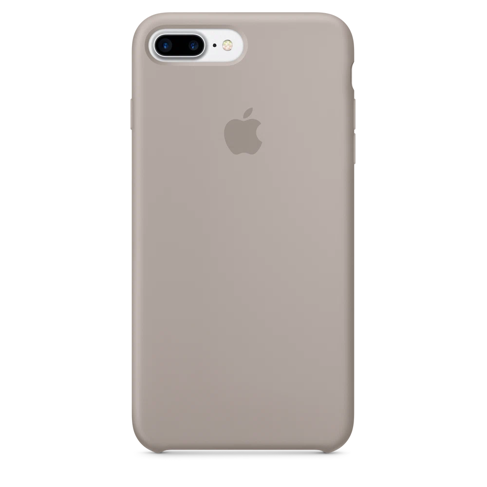iPhone 7 Plus Silicone Case — Pebble