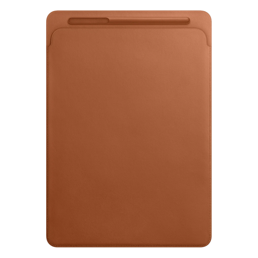 Leather Sleeve for iPad Pro 12.9″ — Saddle Brown