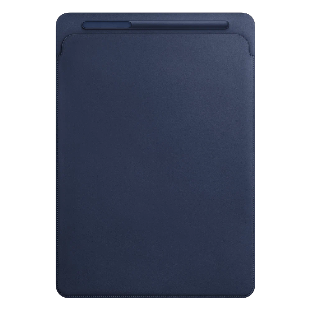 Leather Sleeve for iPad Pro 12.9″ — Midnight Blue