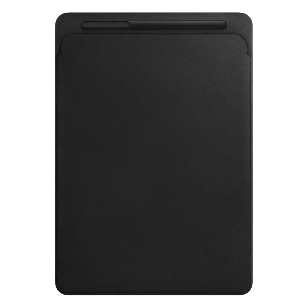 Leather Sleeve for iPad Pro 12.9″ — Black