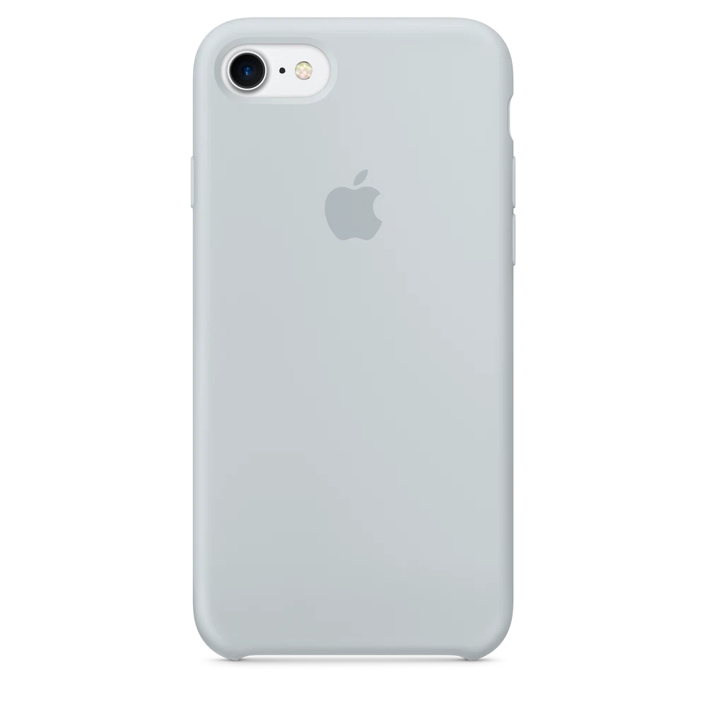 iPhone 7 Silicone Case — Mist Blue