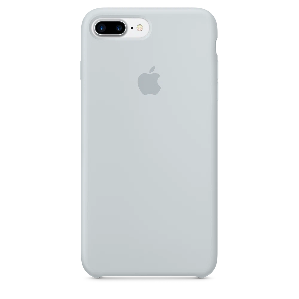 iPhone 7 Plus Silicone Case — Mist Blue