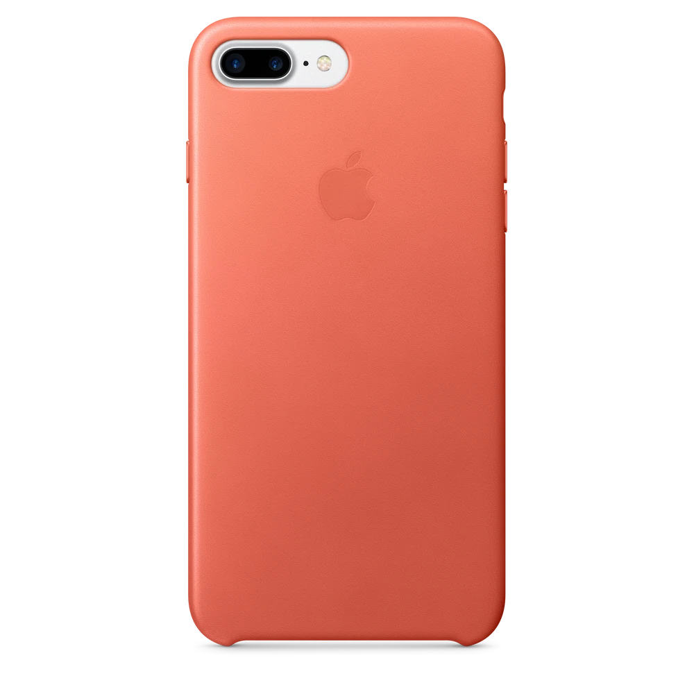 iPhone 7 Plus Leather Case — Geranium