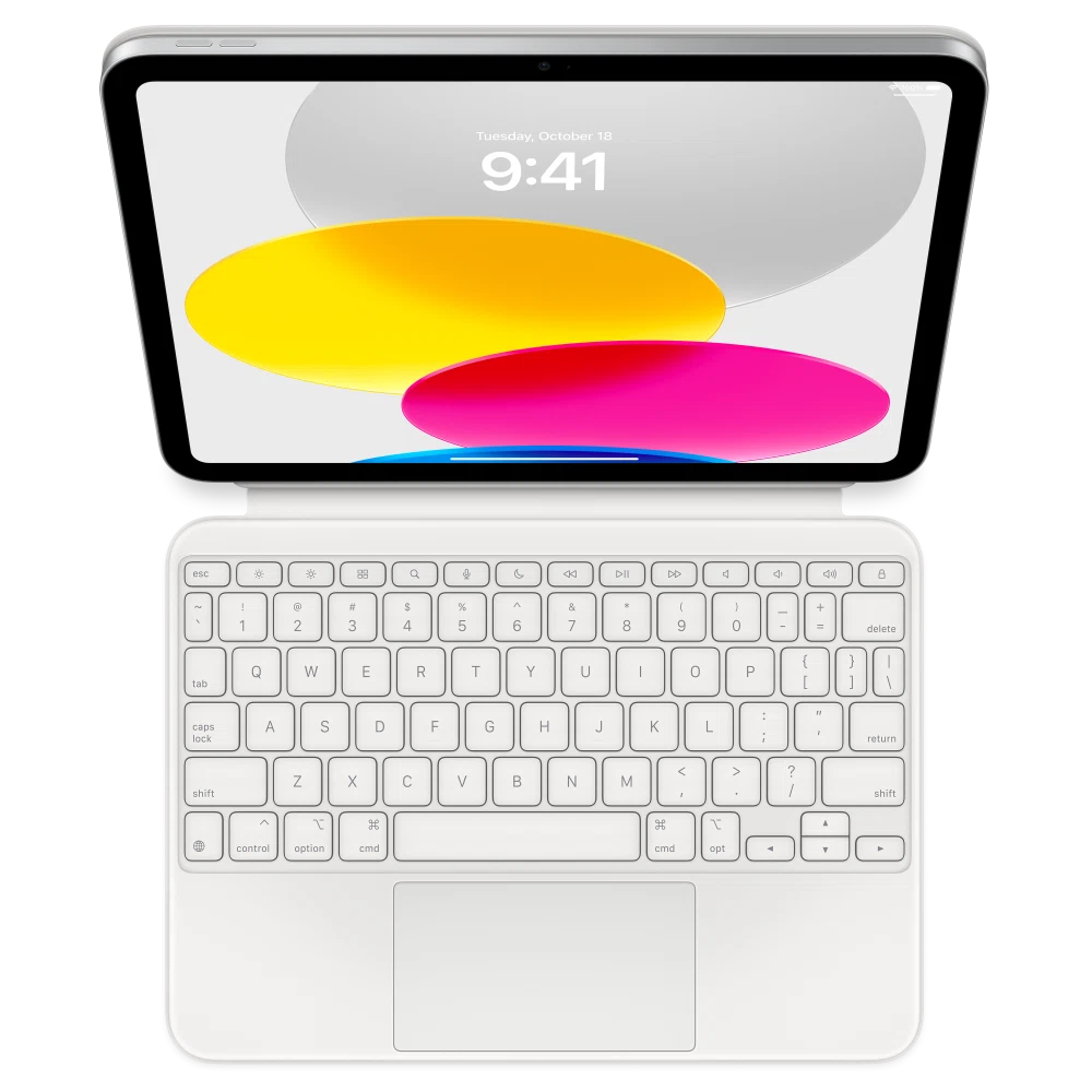 Magic Keyboard Folio for iPad (10th Generation) — White