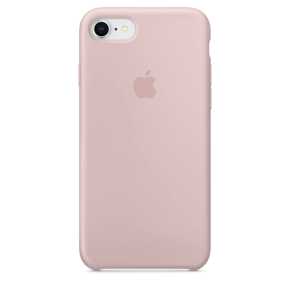 iPhone 8 / 7 Silicone Case — Pink Sand