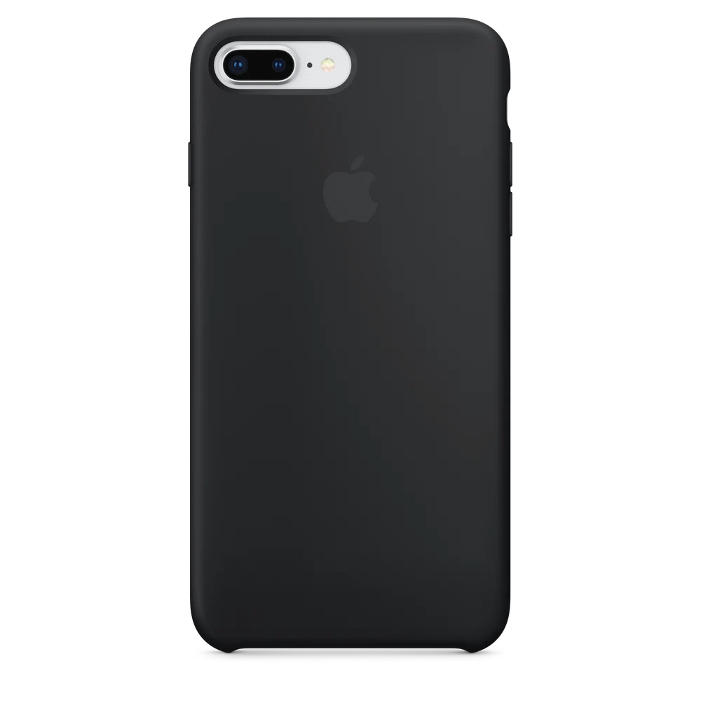 iPhone 8 Plus / 7 Plus Silicone Case — Black