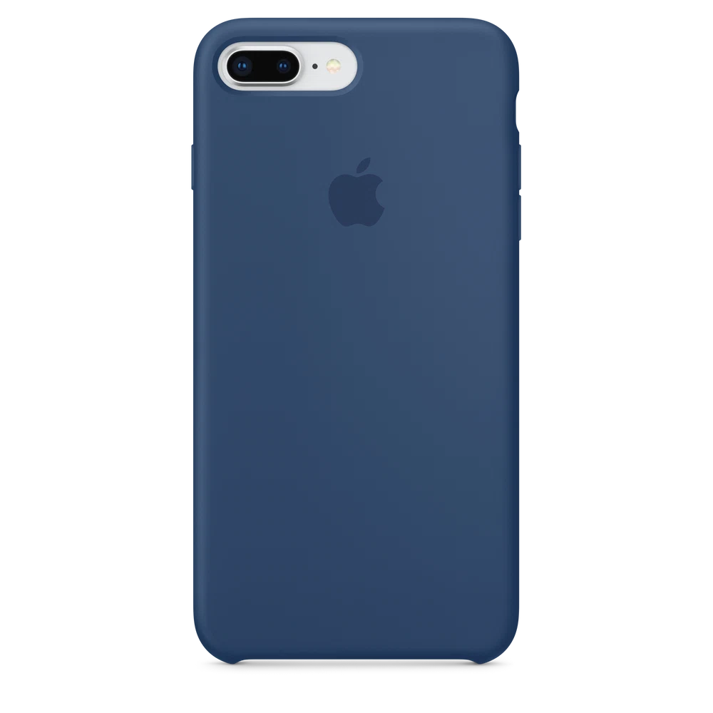 iPhone 8 Plus / 7 Plus Silicone Case — Blue Cobalt
