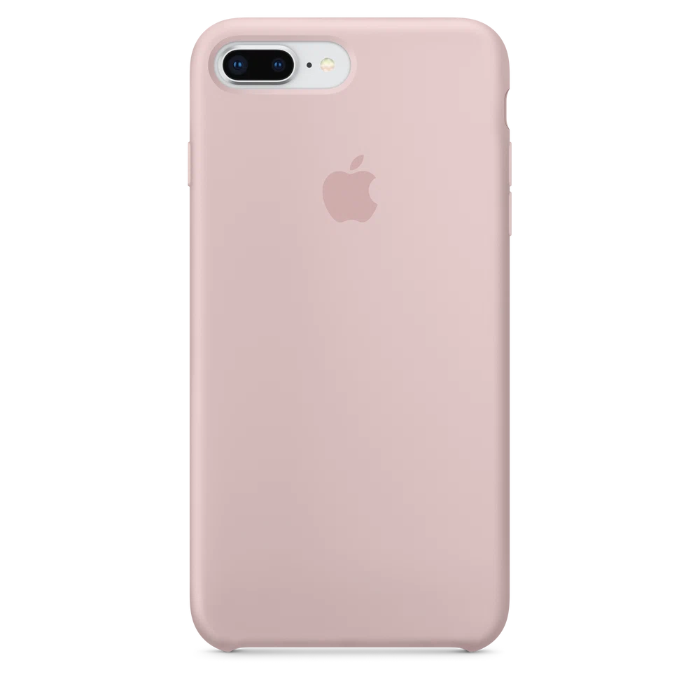 iPhone 8 Plus / 7 Plus Silicone Case — Pink Sand