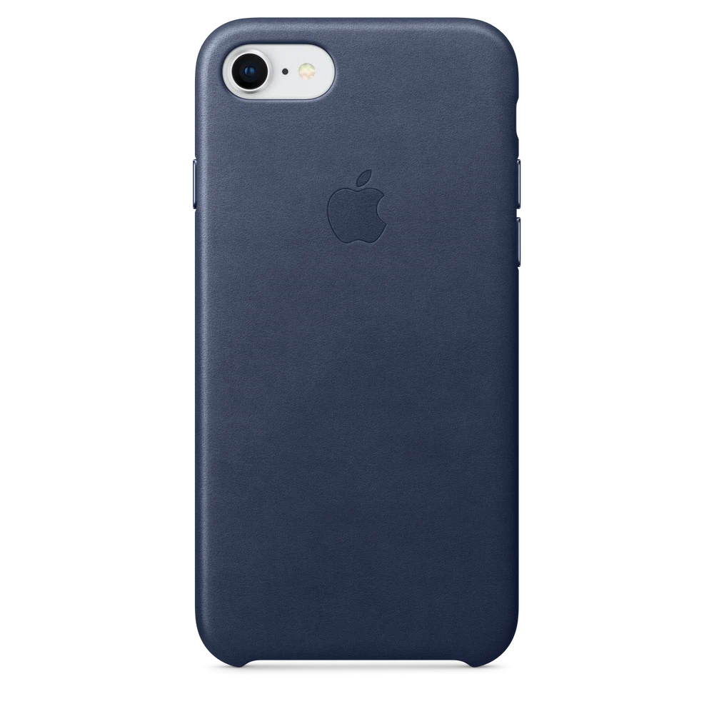 iPhone 8 / 7 Leather Case — Midnight Blue