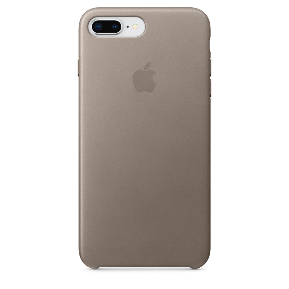 iPhone 8 Plus / 7 Plus Leather Case — Taupe