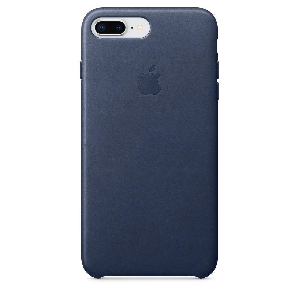 iPhone 8 Plus / 7 Plus Leather Case — Midnight Blue