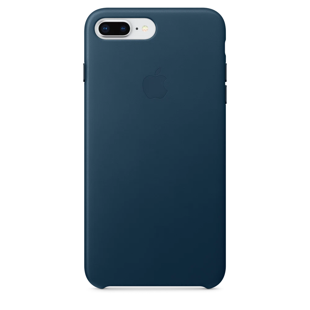 iPhone 8 Plus / 7 Plus Leather Case — Cosmos Blue