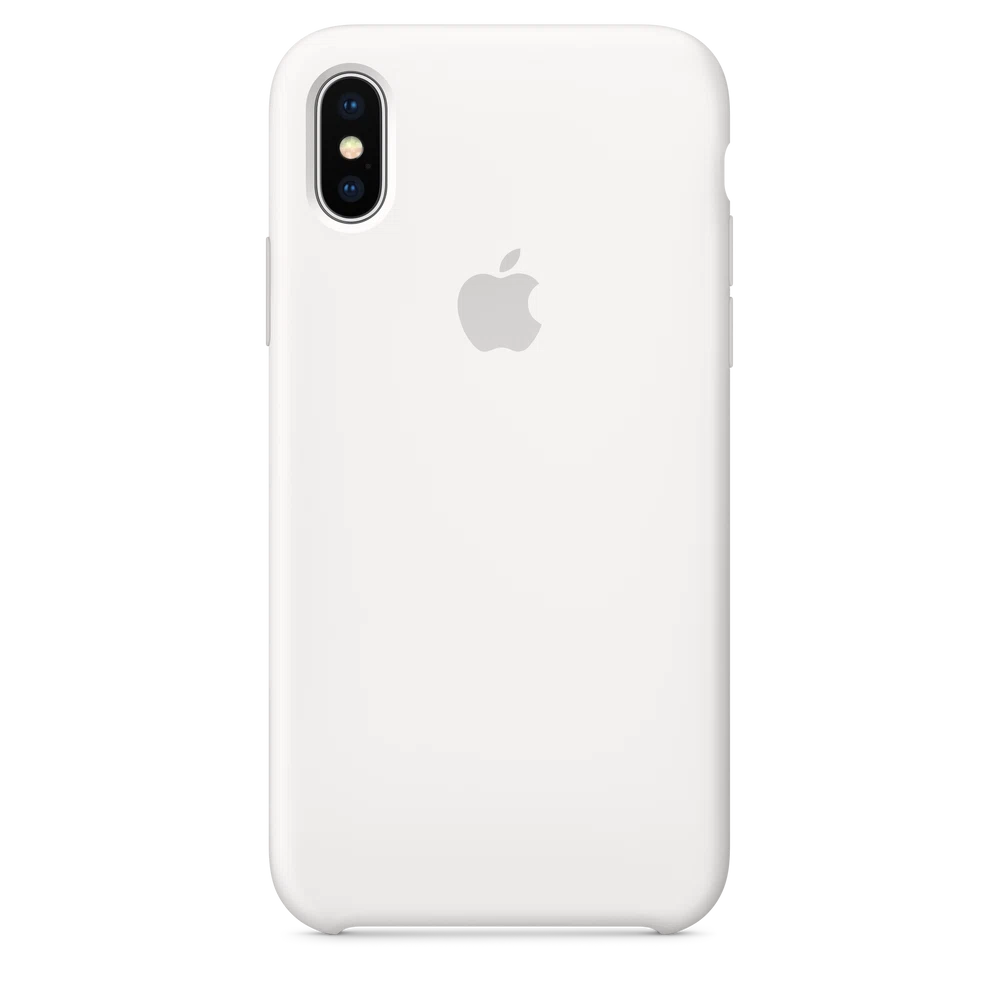 iPhone X Silicone Case — White