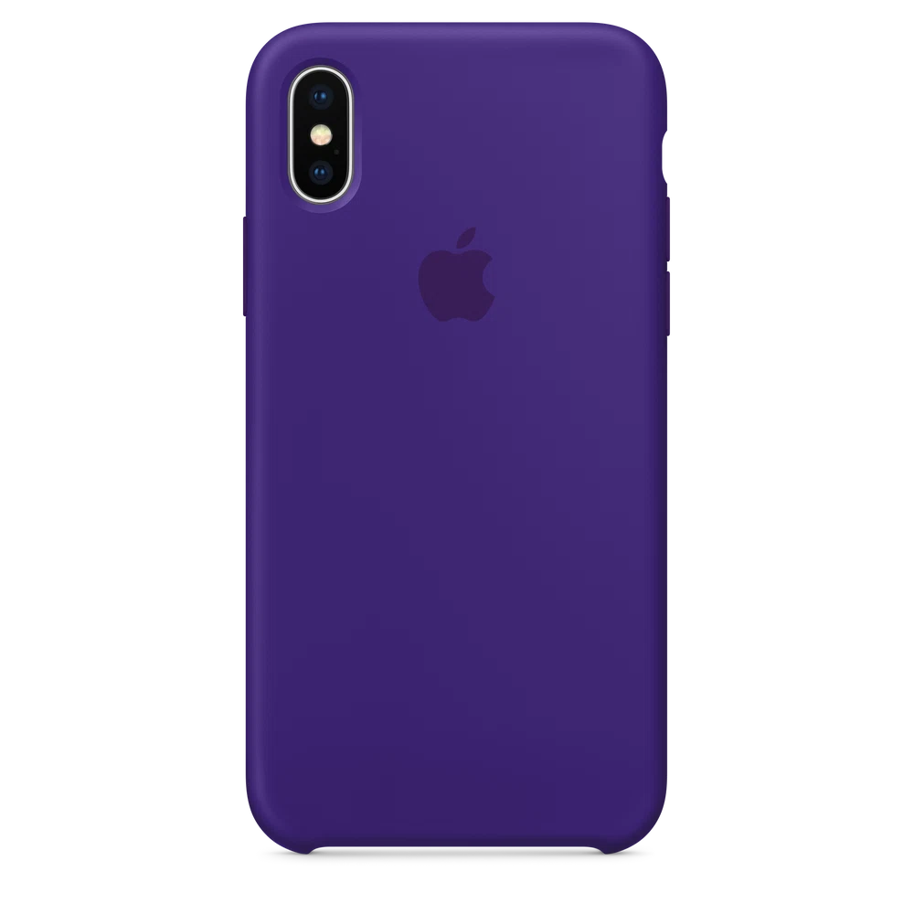 iPhone X Silicone Case — Ultra Violet