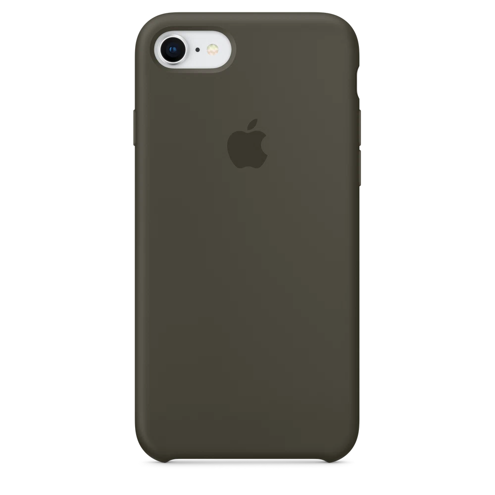 iPhone 8 / 7 Silicone Case — Dark Olive