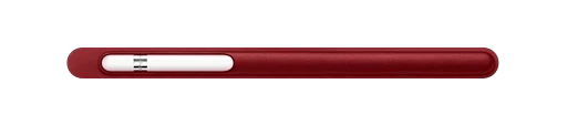 Apple Pencil Leather Case - Red
