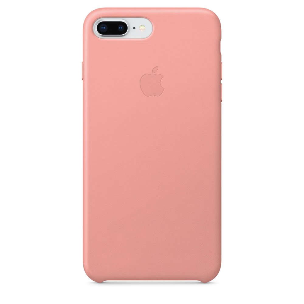 iPhone 8 Plus / 7 Plus Leather Case — Soft Pink