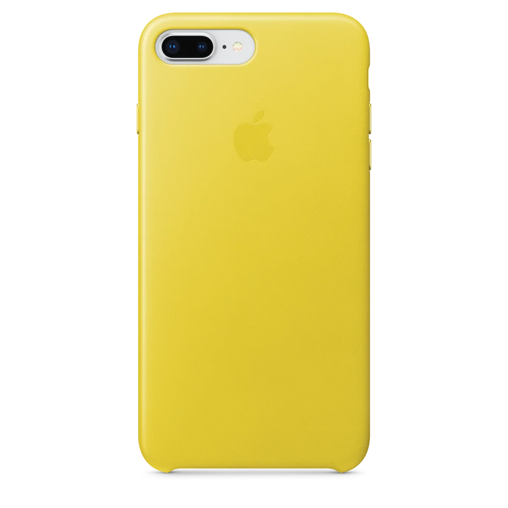 iPhone 8 Plus / 7 Plus Leather Case — Spring Yellow