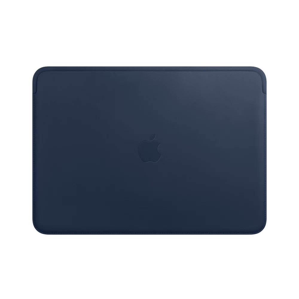 Leather Sleeve for 13″ MacBook Pro — Midnight Blue