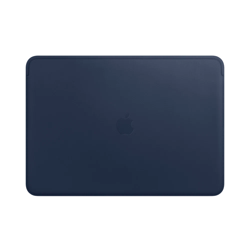 Leather Sleeve for 15″ MacBook Pro — Midnight Blue