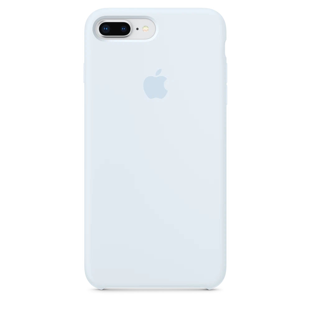 iPhone 8 Plus / 7 Plus Silicone Case — Sky Blue